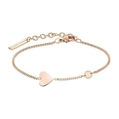 Produktbild: Liebeskind LJ-0511-B-20 Damen Armband Herz Edelstahl Rose 20 cm