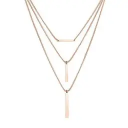 Produktbild: Liebeskind Berlin Layering-Halskette LJ-0447-N-47 IP Roségold