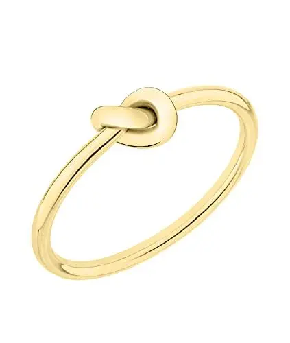 Produktbild: Liebeskind Berlin Ring LJ-1058-R-54 Edelstahl IP gold