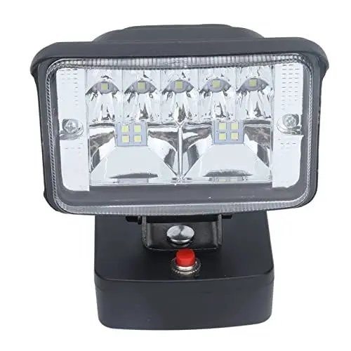 Produktbild: LiebeWH LED Flutlicht Außenfluter Superhelle Außenleuchten mit Blitz LED-Baustellenlampe für Bosch 18V BAT Serie Lithium Akku