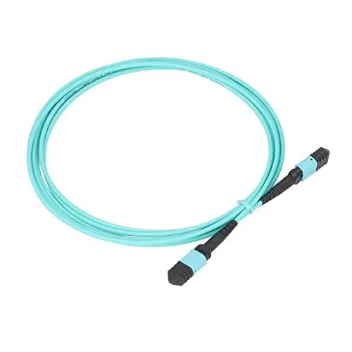 Produktbild: LiebeWH Multimode-Glasfaserkabel, 8-adrige Multimode-Glasfaserleitung, 10 GB, MPO zu MPO, OM3-Glasfaser-Patchleitung, 850 Nm Bis 1310 Nm