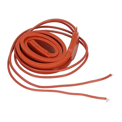 Produktbild: Silikon-Heizband Flexible Heizung Anti-Frost-Gummi-Heizkabel Selbstregulierendes Band für Klimaanlagen-Kompressoren 220 V