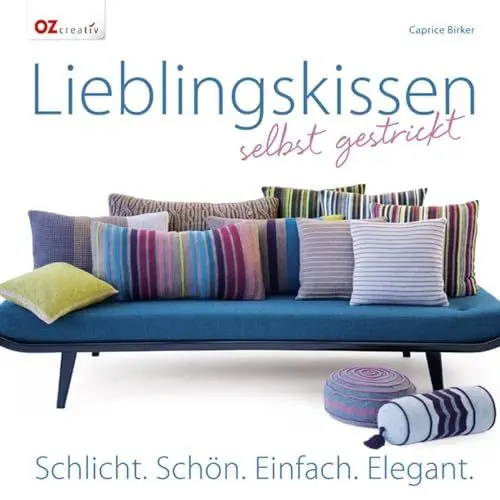 Produktbild: Lieblingskissen selbst gestrickt: Schlicht. Schön. Einfach. Elegant.