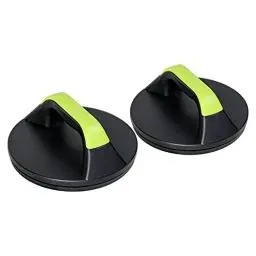 Produktbild: Liegestützgriffe 360° drehbar I AsVIVA LS2 I Deutsche Qualitätsmarke I Push Up Bar Twister für Muskeltraining & Krafttraining Workout I rotierend I Anti-Rutsch-Pads I Calisthenics I Parallettes