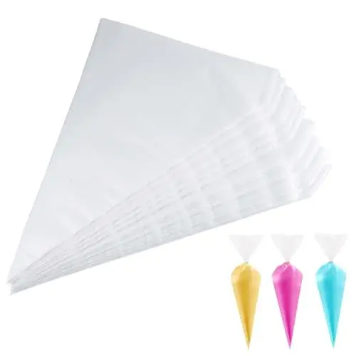 Produktbild: LIERFIS 100 Stück Spritzbeutel Einweg, 31cm Einwegspritzbeutel Einweg Spritzbeutel für Kekse Kuchen Dekorieren Glasur Dekorieren Hausbacken, Mittel