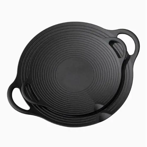 Produktbild: LIEROLYE Gusseisenpfanne, Grillpfanne, Grillpfanne, Haushaltspfanne, Frühstückspfanne, Steakpfanne, Grillpfanne, Bratpfanne, Antihaftpfanne, Unbeschichtete Pfanne(35cm)