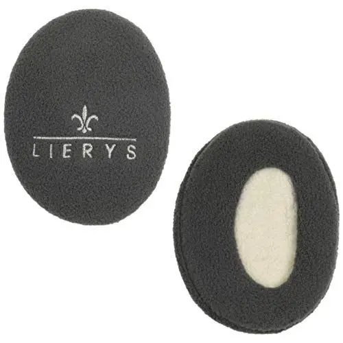 Produktbild: LIERYS Earbags Ohrenwärmer Damen Herren Fleece Gefüttert Schutz vor Wind Kälte Ohrenschützer 3 Größen Herbst Winter anthrazit M