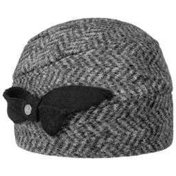 Produktbild: LIERYS Linvisa Wollmütze - Beanie-Form - Wintermütze Damen Einheitsgröße - Herbst/Winter Kollektion - Made in Italy grau One Size