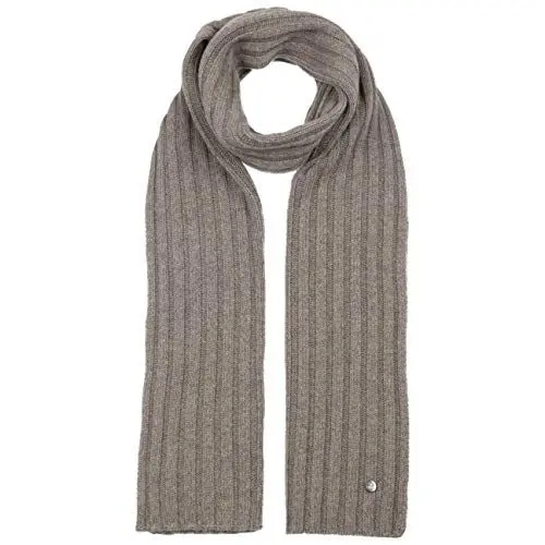 Produktbild: LIERYS Rovial Kaschmirschal - Einfarbiger Schal - Eleganter Strickschal - Wärmender Wollschal für Damen und Herren - Herbst/Winter - Made in Italy taupe One Size