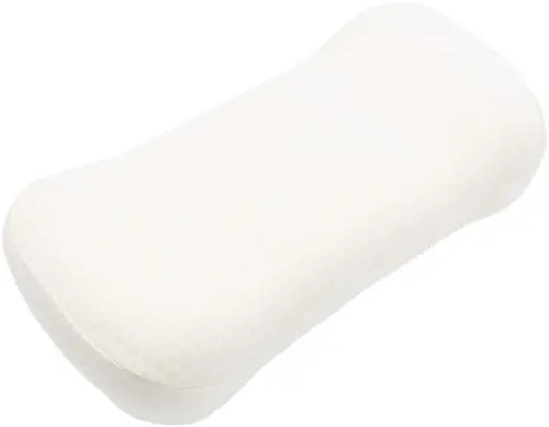 Produktbild: Lifenaxx 2-in-1 Kissen gegen Nackenschmerzen im Büro, im Auto, im Bett, auf der Couch/Kniekissen für Seitenschläfer LX-038 - ergonomisches Kopfkissen - Hergestellt aus hochwertigem Memory-Schaum