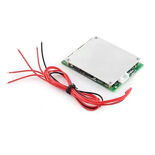 Produktbild: LiFePO4-Batterieschutzplatine, 1 Stück 4S 100A 12V BMS-Batterieschutzplatine mit LiFePO4-Lithium-Eisenphosphat-Balance, Leistungswandler