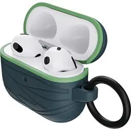 Produktbild: LifeProof Kopfhörer Hülle für AirPods 3. Gen 2021, stoßfeste, sturzsichere, dünne, kratz- und abriebfeste Schutzhülle für Apple Watch, inklusive Karabiner, nachhaltig hergestellt, Lila