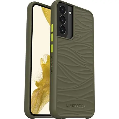 Produktbild: LifeProof Wake Hülle für Samsung Galaxy S22+, stoßfest, Sturzschutz bis 2 Meter, schlanke schützende Hülle, Nachhaltig hergestellt aus recyceltem Ozeanplastik, Grün