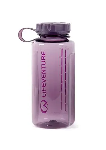 Produktbild: Lifeventure 1 Liter Tritanflasche für Wandern, Camping, Outdoor-Sport, aus BPA-freiem Material, auslaufsicher, Schraubverschluss, mit seitlichem Volumenmessung