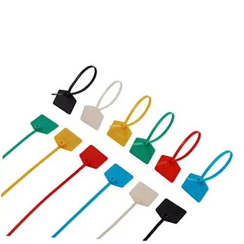 Produktbild: LIFKICH Selbstsichernde Kabelbinder Aus Nylon 250 Stück Elektrische Kabelbinder Etiketten Drahtwicklungen Für Zuhause Büro Garage Werkstatt