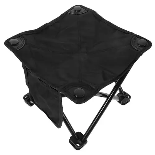 Produktbild: LIFKICH Klappbarer Campinghocker Faltbarer Gartenstuhl Tragbarer Hocker Für Draußen Outdoor Sitzhocker Zusammenklappbar Für Camping Und Wandern