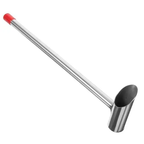 Produktbild: LIFKICH Edelstahl -löffel Für Zuckerwattemaschinen Ergonomischer Griff Leicht Zu Reinigen Für Flüssige Und Feste Zutaten Professionelles Zubehör Für Süßwaren Und Snacks