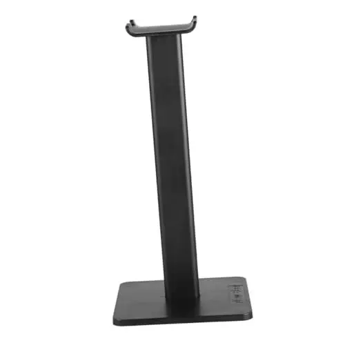 Produktbild: LIFKICH Kompaktes Aluminium Display Kopfhörerständer Und Halterung Schwarz Perfekt Für Kabellose Headsets Und Kopfhörer Platzsparendes Design Für Schreibtisch Und Büro