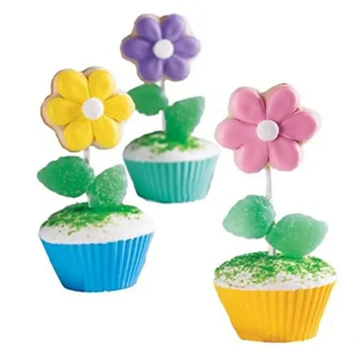 Produktbild: LIFKOME 100St Leckerli-Sticks aus Papier Bonbonstäbchen aus Papier Lolly-Sticks aus Papier Cupcakes Lutscher Papierstöcke Kuchenstangen Schokolade Papierstab Cajas Süssigkeit Stock Weiß