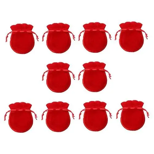 Produktbild: LIFKOME Schmuckaufbewahrungsbeutel Mit Kordelzug 10er-pack Schmuck-organizer Präsentationstaschen Zum Verpacken Von Geschenken Zu Hause