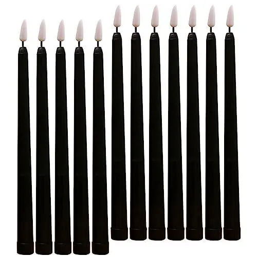 Produktbild: LIFKOME -kerzenlichter Flammenlose Stabkerzen Batteriebetriebene -weihnachtskerze Für Partydekorationen