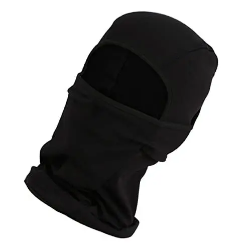 Produktbild: LIFKOME 1Stk Haube feichtucher kopfbedeckung windsicherung mundschutzmaske wandernavigation Hood Halsmanschette Fahrrad-Bandana-Schal Kopftuch, das das Gesicht bedeckt Camo-Skimaske Black