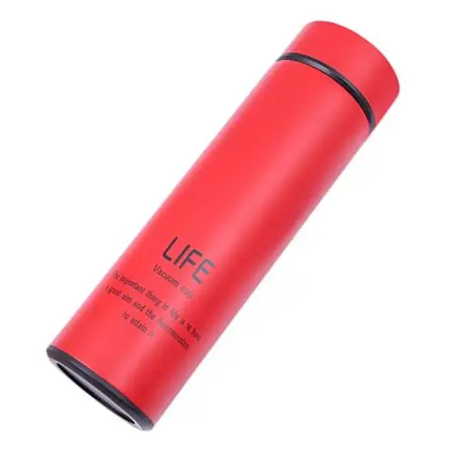 Produktbild: LIFKOME 1Stk Wasserkocher aus Edelstahl Wasserflaschen aus Edelstahl Edelstahl-Wasserflaschen Isolierbecher Edelstahlbecher Isolierflasche gerader Körper Thermosbecher Kaufhaus