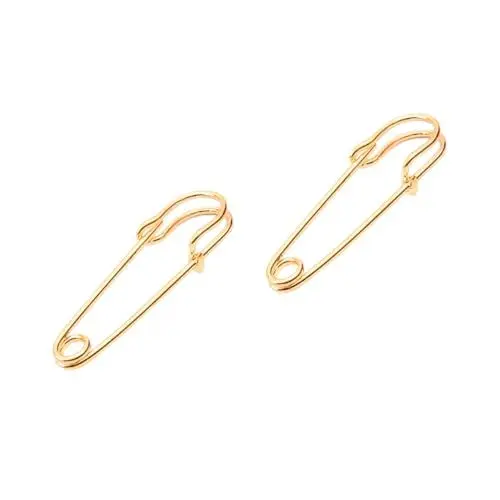 Produktbild: LIFKOME 1 Paar Büroklammerstifte triffier attraction schenken ohrringe verschlüsse jewelon Büroklammer-Ohrringe Ohrstecker für Männer Ohrringe aus Sterlingsilber Retro-Nadelohrringe Golden