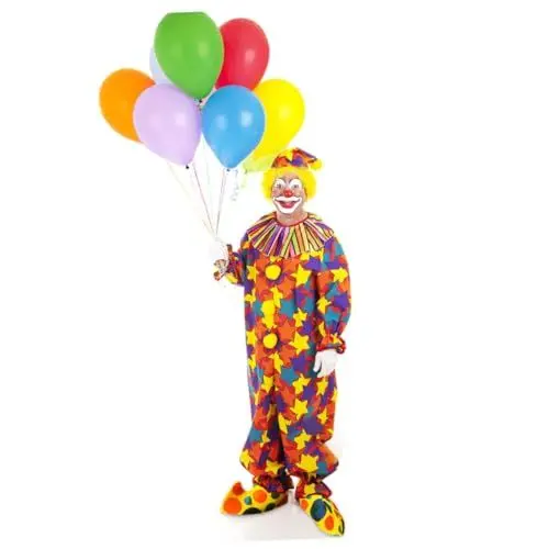 Produktbild: LIFKOME 1 Paar Clown-schuhüberzüge Halloween-schuhüberzüge mit Punkten für Bunte Kostüme und Partys