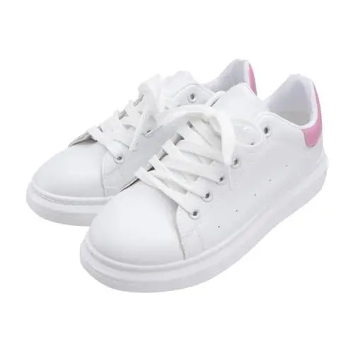 Produktbild: LIFKOME Schuhe Mit Dicker Sohle Für Damen Laufschuhe Sneakers Bequem Und Stabil Weißgold 38