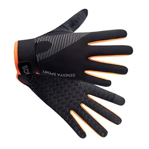 Produktbild: LIFKOME 1 Paar Schnorchelhandschuhe Sonnenhandschuhe Laufhandschuhe Arbeitshandschuhe Für Männer Berühren Sie Unisex Arbeitshandschuhe Im Winter Warme Handschuhe Angelhandschuhe Black