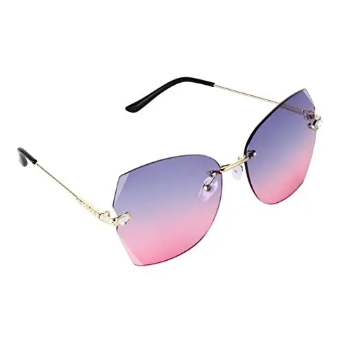 Produktbild: LIFKOME Stromlinienförmige Acetat- für Frauen und Männer Randlose Herz-es-modebrille
