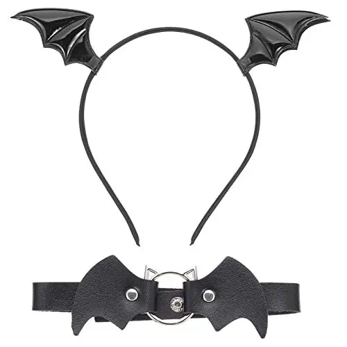 Produktbild: LIFKOME 1satz Haarband Und Für Halloween Cosplay Zubehör Für Mit Süßen Fledermausflügeln Für Kostümpartys Und Fotografie