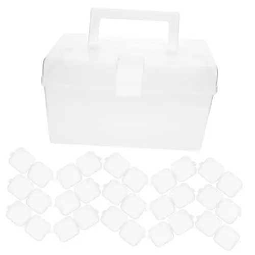 Produktbild: LIFKOME 1 Satz Mit Durchsichtigen Mini-schmuckboxen Tragbarer Organizer-kasten Für Ohrringe Und Schmuck