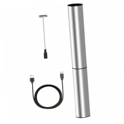 Produktbild: LIFKOME 1 Satz elektrischer milchaufschäumer Eieraufschäumer Milchmixer für Kaffee Aufschäumer für Kaffee Milchschäumer Handmixer Schneebesen Aufschäumer Creme Rührgerät