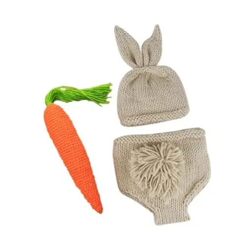 Produktbild: LIFKOME 1 Set Kinder Fotografie Kleidung Für Neugeborene Häkelkostüm Neugeborenen Outfits Fotografie Kleidung Fotografie Outfits Wollstrick Outfits Requisiten