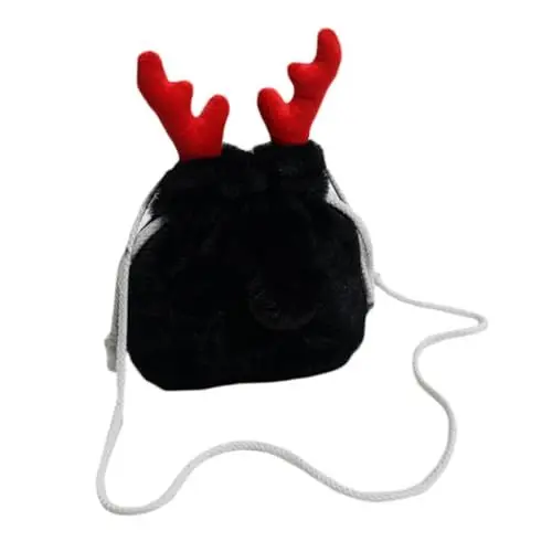 Produktbild: LIFKOME Damen Tasche Beuteltasche Weihnachts Rentier Muster Bequeme Umhängetasche Für Und Dating