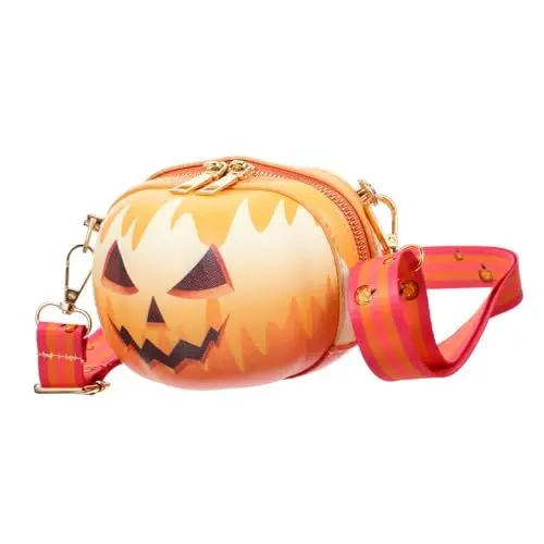 Produktbild: LIFKOME Kürbis-halloween-handtasche Kürbis-umhängetasche Originelle Umhängetasche Für Damen Umhängetasche