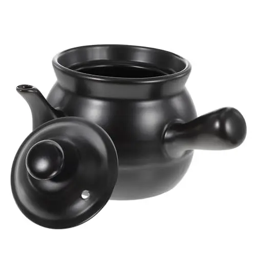 Produktbild: LIFKOME 1stk Medizin Auflauf Keramik Topf Keramik Medizin Topf ?er Auflaufform Chinesische Suppe Langsamer Kocher Abkoch Wok