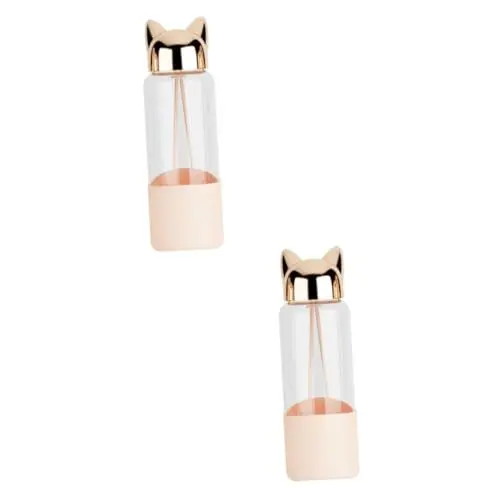Produktbild: LIFKOME 2St isolierflasche Fuchs Glas Wasserbecher Student