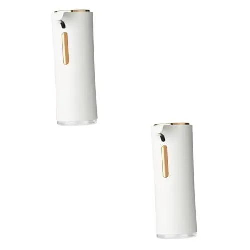 Produktbild: LIFKOME 2 STK Seifenspender Automatische Seife mit hoher Kapazität Schaumfreier Waschmittelspender Shampoo Aufbewahrungsbehälter für Seife elektrischer Desinfektionsspender Haushalt Abs