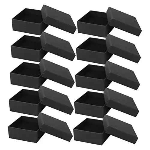 Produktbild: LIFKOME 2 Sätze Schmuckschatulle Verpackungsbox Aufbewahrung Für Schmuck Schmuck-aufbewahrung Mehrzweck-schmuckkästchen Chinesischer Likör Mehrzweck-schmucketui Ring Vitrinen 10 Stück * 2