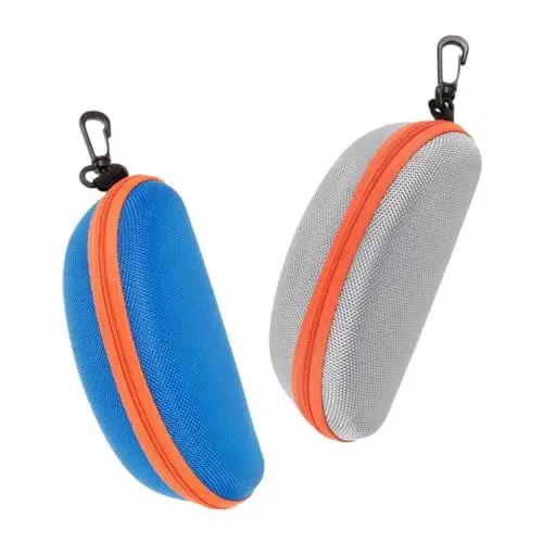Produktbild: LIFKOME 2stücke Schwimmbrillenetui Aus Tragbarer Brillenorganizer Für Sonnenbrillen Und Schwimmbrillen Schützt Ihre Brillen Vor Schäden Für Reisen Und Sport