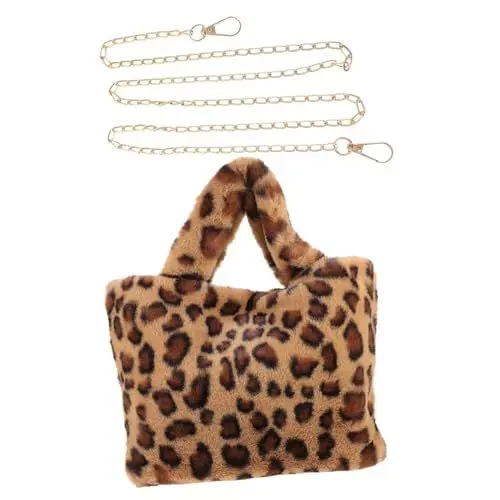 Produktbild: LIFKOME 2st Achseltasche Reise-crossbody Personalisierte Tragetaschen Damen Tragetaschen Für Die Arbeit Kreuzschultertaschen Für Damen Portemonnaie-clutch Falsche Tragetasche Plüsch