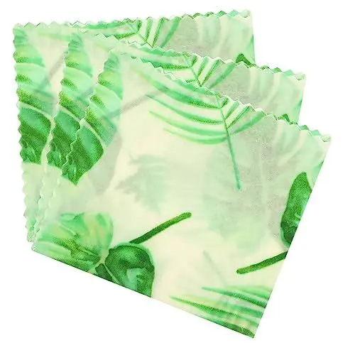 Produktbild: LIFKOME Wachspapier Für Lebensmittel Bienenwachsfolie 3 Stück Packpapier Lebensmittelverpackungspapier Feinkost-wachspapierblätter Bienenwachs-lebensmittelverpackungen