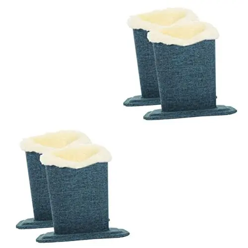 Produktbild: LIFKOME 4stücke Fleece Brillenhalter Im Minimalistischen Design Praktischer Brillenständer Für Schreibtisch Und Nachttisch Zur Aufbewahrung Von Sonnenbrillen Und Lesebrillen