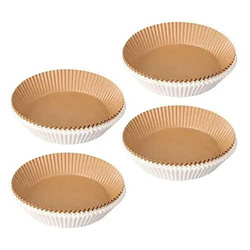 Produktbild: LIFKOME 50stücke Backpapier-einlagen Für Airfryer Papier-liner Ölabweisend Und Nicht-haftend Für Backen Geeignet Für Snacks Und Gebäck