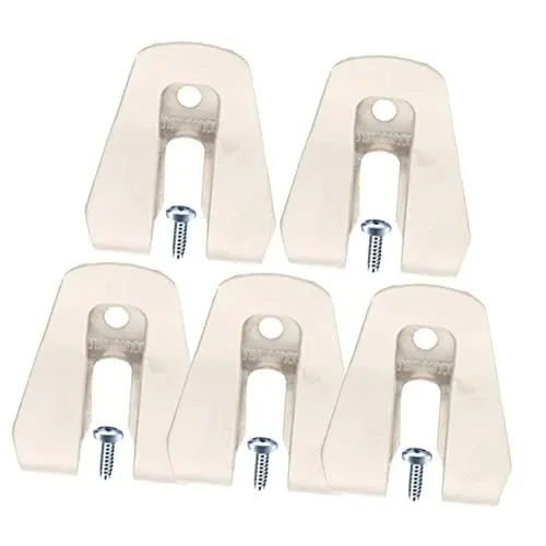 Produktbild: LIFKOME 5 Sätze Multifunktionale Gürtelclips Stahl mit Schrauben Geeignet für Werkzeughalterung Robust und Leicht für Bohrer und Maßbänder