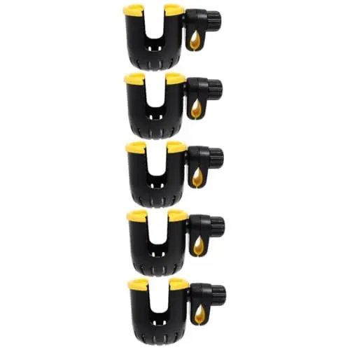 Produktbild: LIFKOME 5st Getränkehalter Fahrradständer Für Fahrräder Fahrradflaschenhalter Becherhalter Für Fahrrad Trinkflaschenhalter Fürs Fahrrad Roller Baby Wasserbecher Abs Wagen