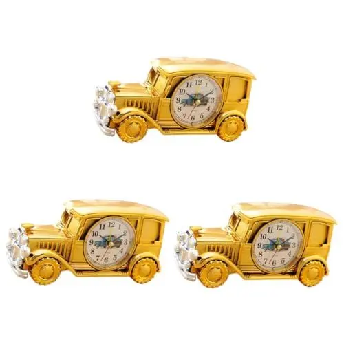 Produktbild: LIFKOME Autodekoration 3 STK Dekor für Regale Regaldekorationsartikel Unterschienenknöpfe für Jalousien standuhr Table Clock Wecker Nachttischuhr europäischer Stil Dekorationen Student